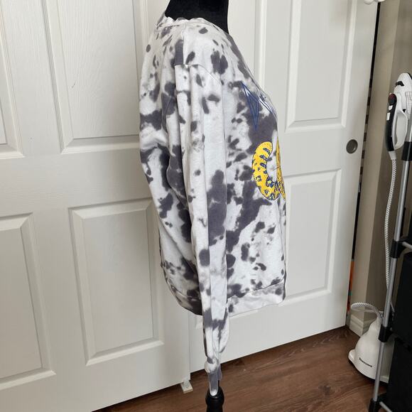 Def Leppard Tie Dye Graphic Crewneck Sweatshirt Size L - Picture 2 of 8